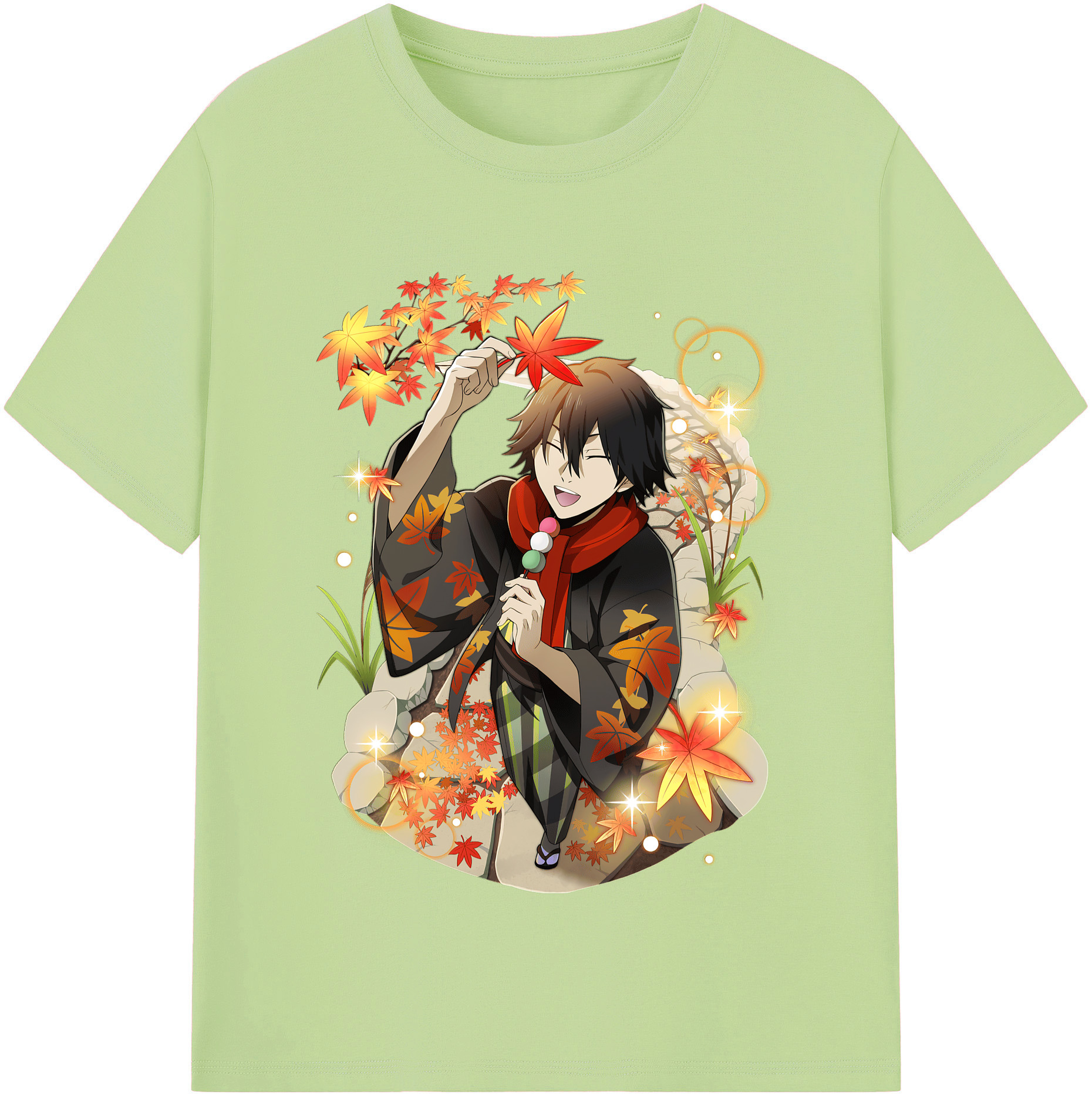 （画像用） 文豪ストレイドッグス Bungo Stray Dogs 綿100％半袖Tシャツ（フロントプリント）